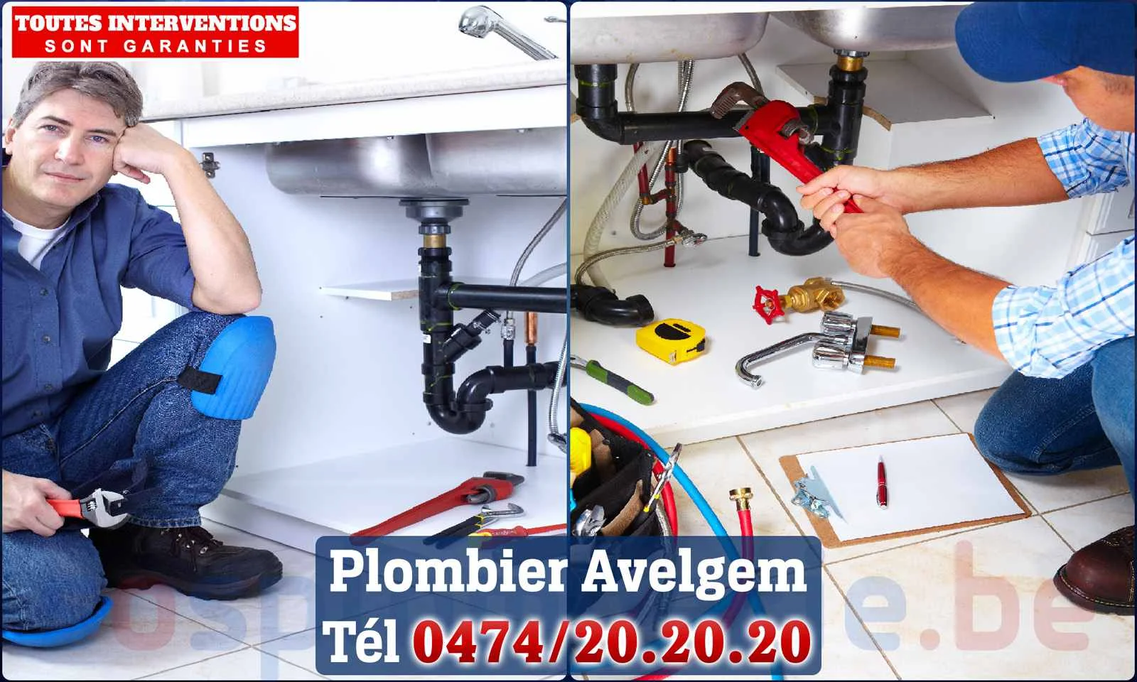 SOS Plomberie - Plombier Avelgem pour installation et réparation