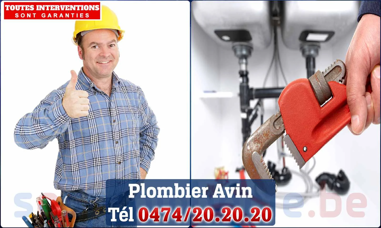 SOS Plomberie - Plombier Avin pour installation et
                    réparation