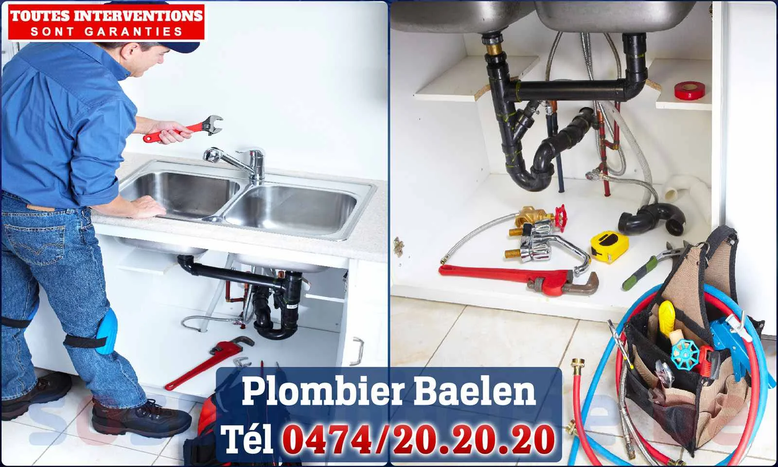 SOS Plomberie - Plombier Baelen pour installation et réparation