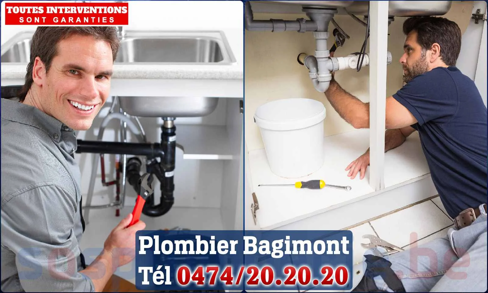 SOS Plomberie - Plombier Bagimont pour installation et
                    réparation