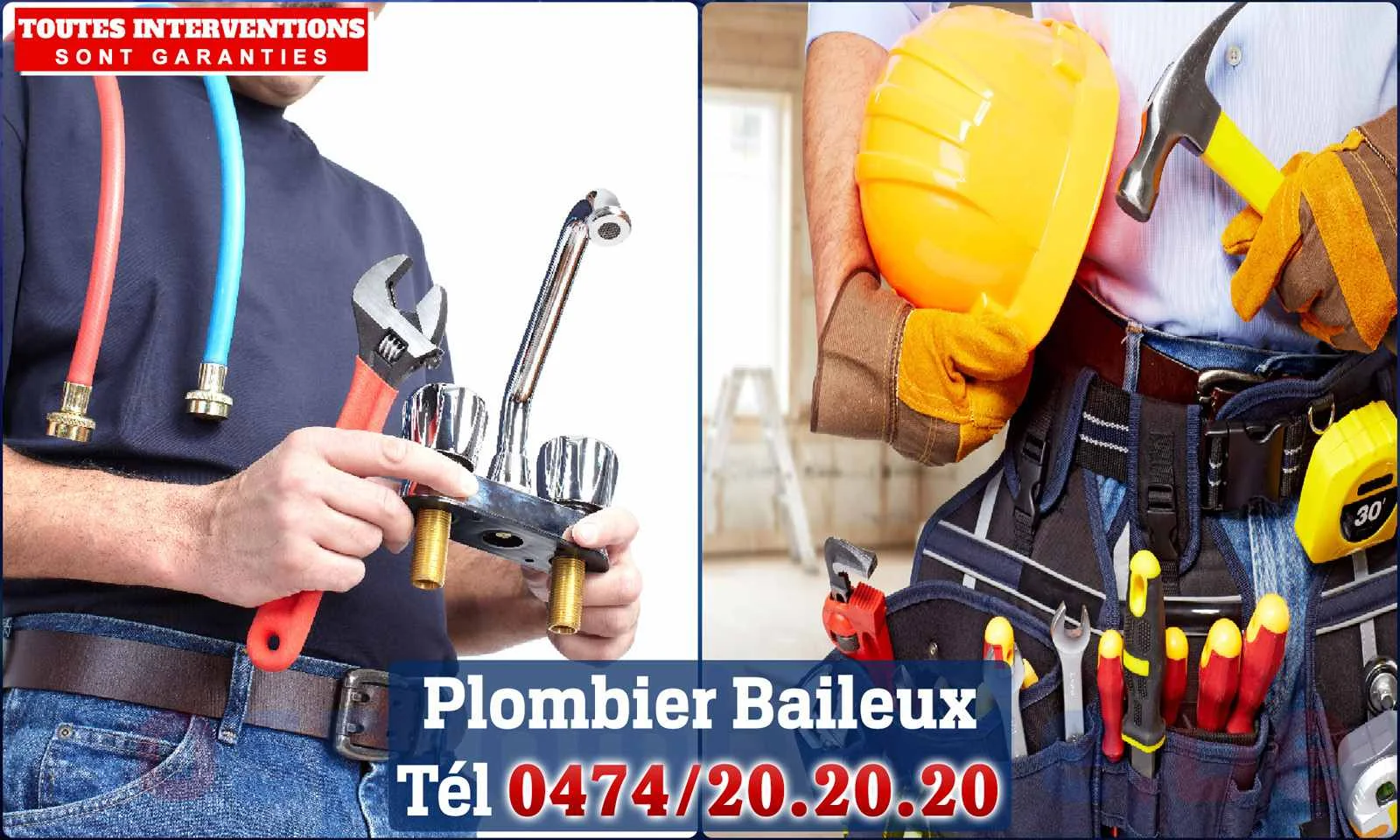 SOS Plomberie - Plombier Baileux pour installation et
                    réparation