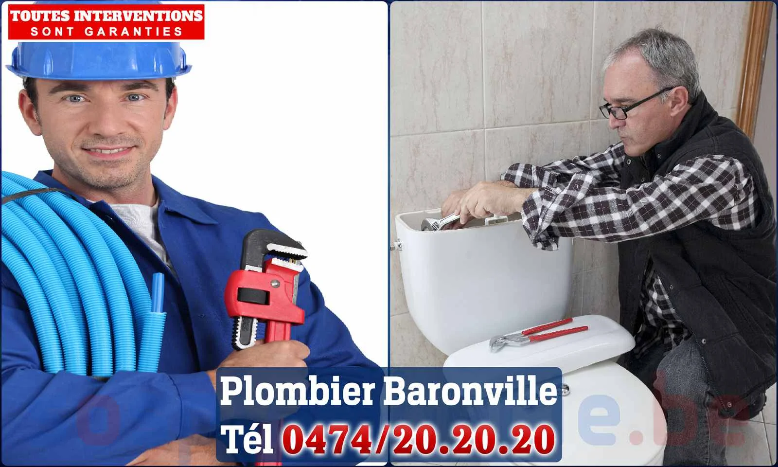 SOS Plomberie - Plombier Baronville pour installation et
                    réparation