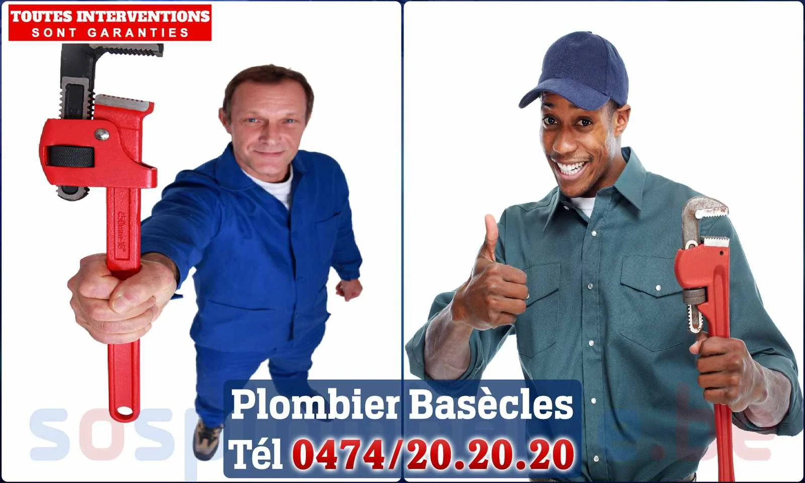 SOS Plomberie - Plombier Basècles pour installation et
                    réparation
