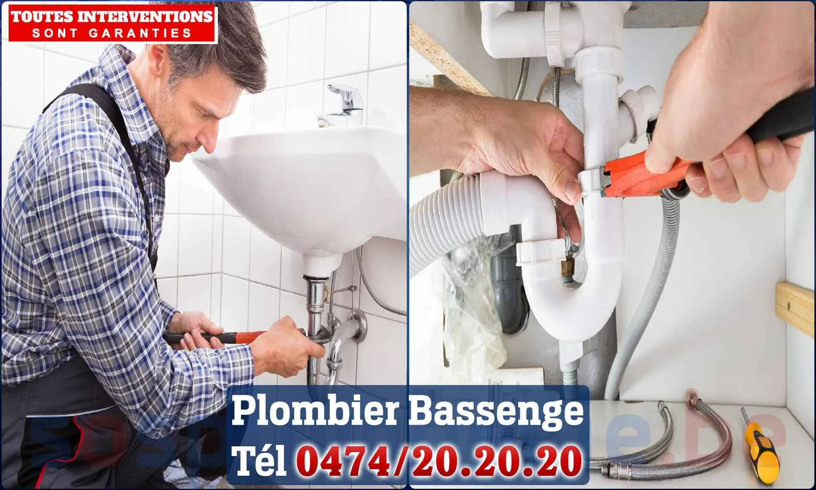 SOS Plomberie - Plombier Bassenge pour installation et réparation