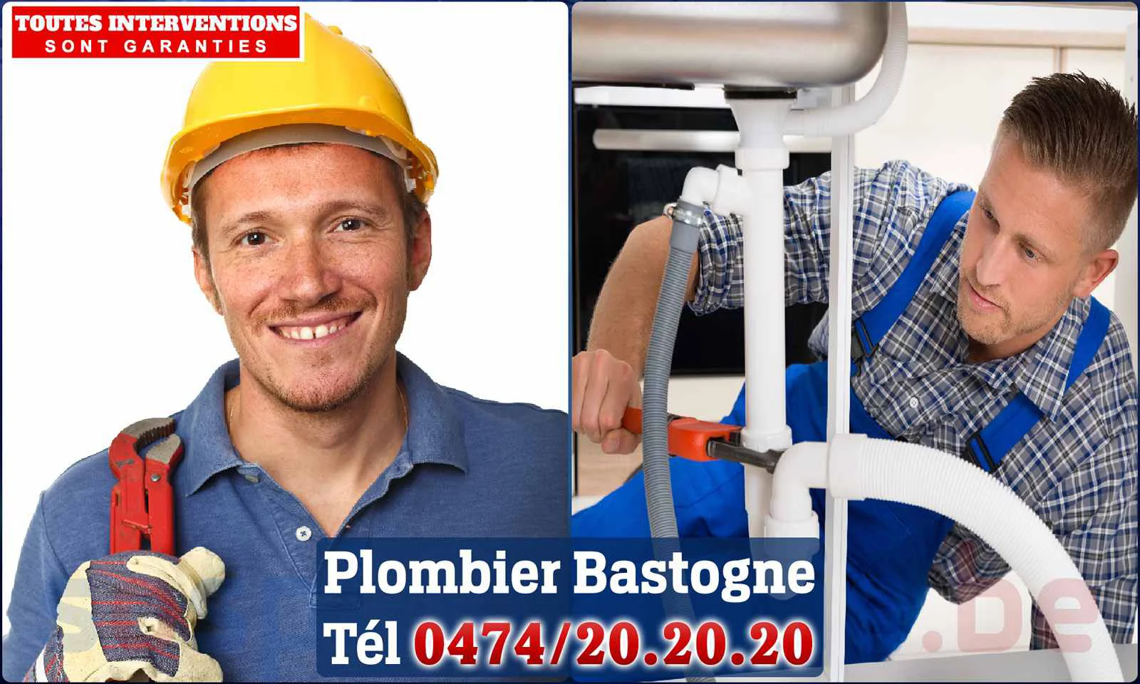 SOS Plomberie - Plombier Bastogne pour installation et réparation