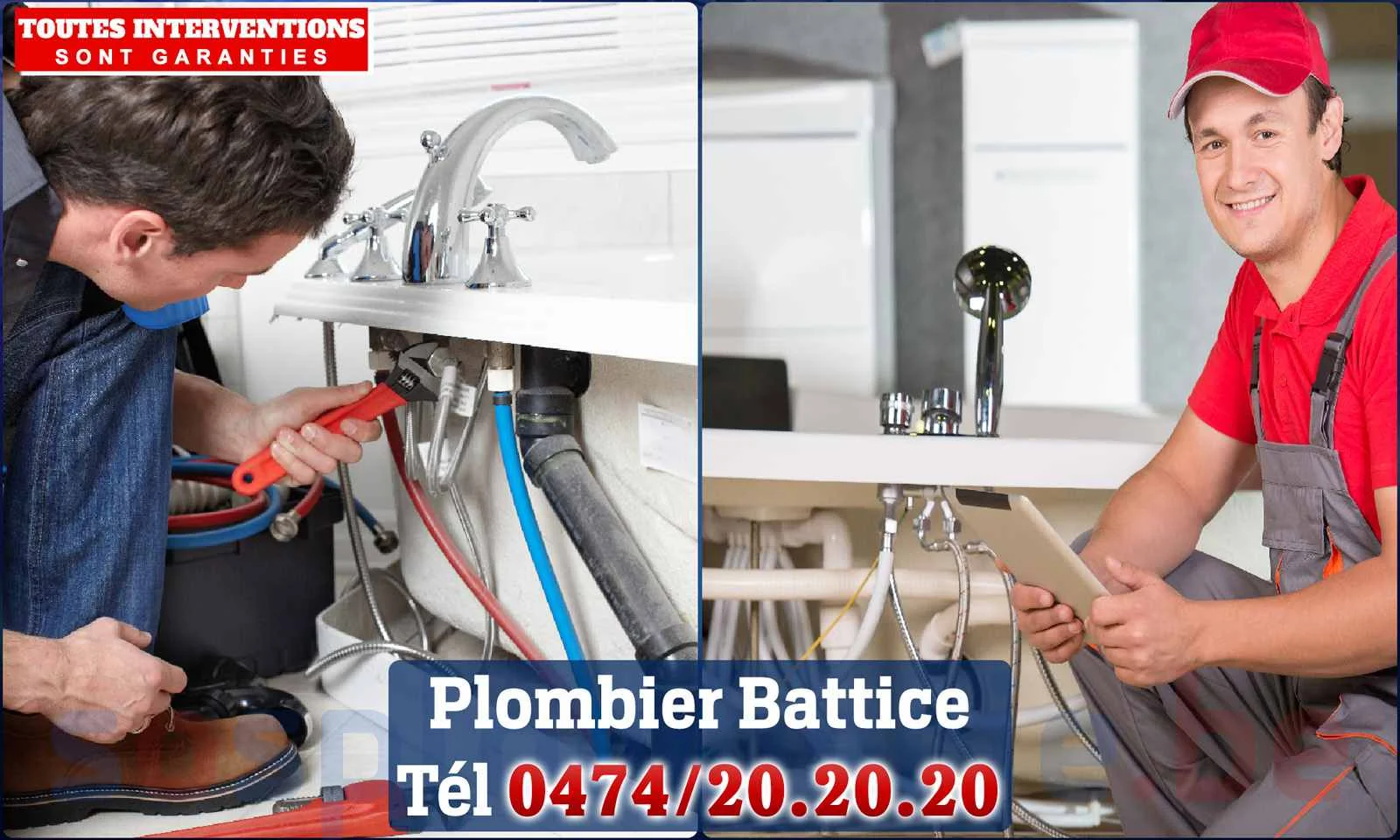 SOS Plomberie - Plombier Battice pour installation et
                    réparation