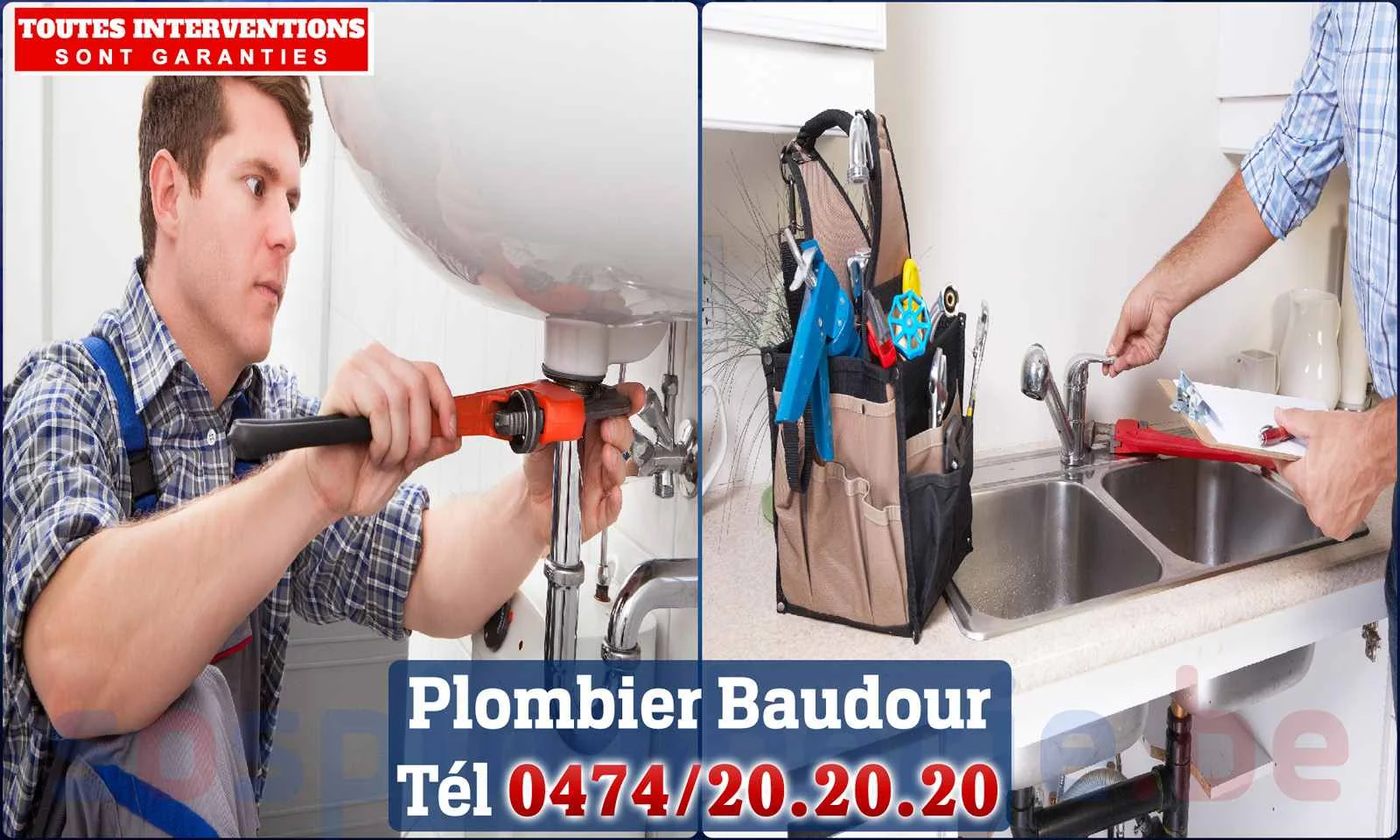 SOS Plomberie - Plombier Baudour pour installation et
                    réparation