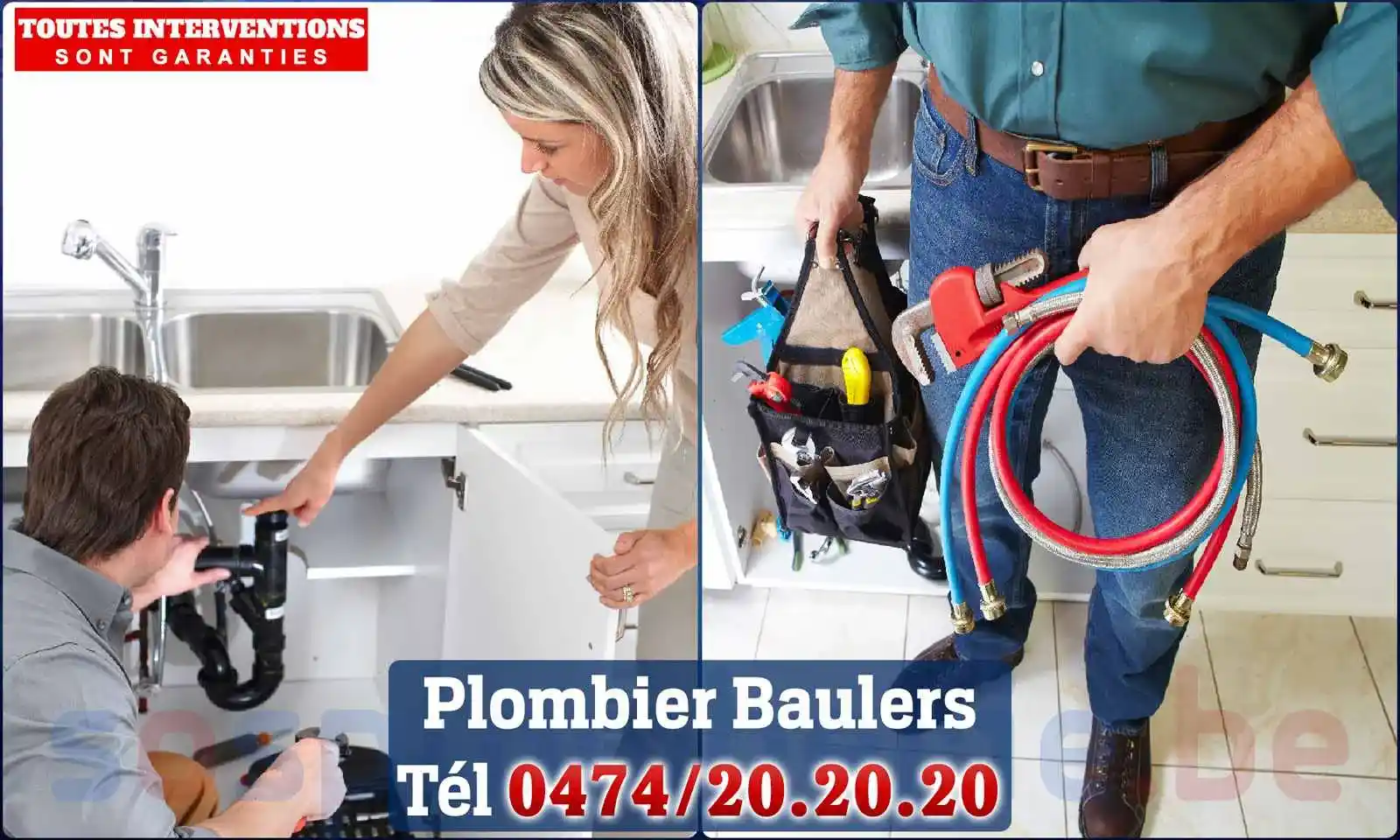 SOS Plomberie - Plombier Baulers pour installation et
                    réparation