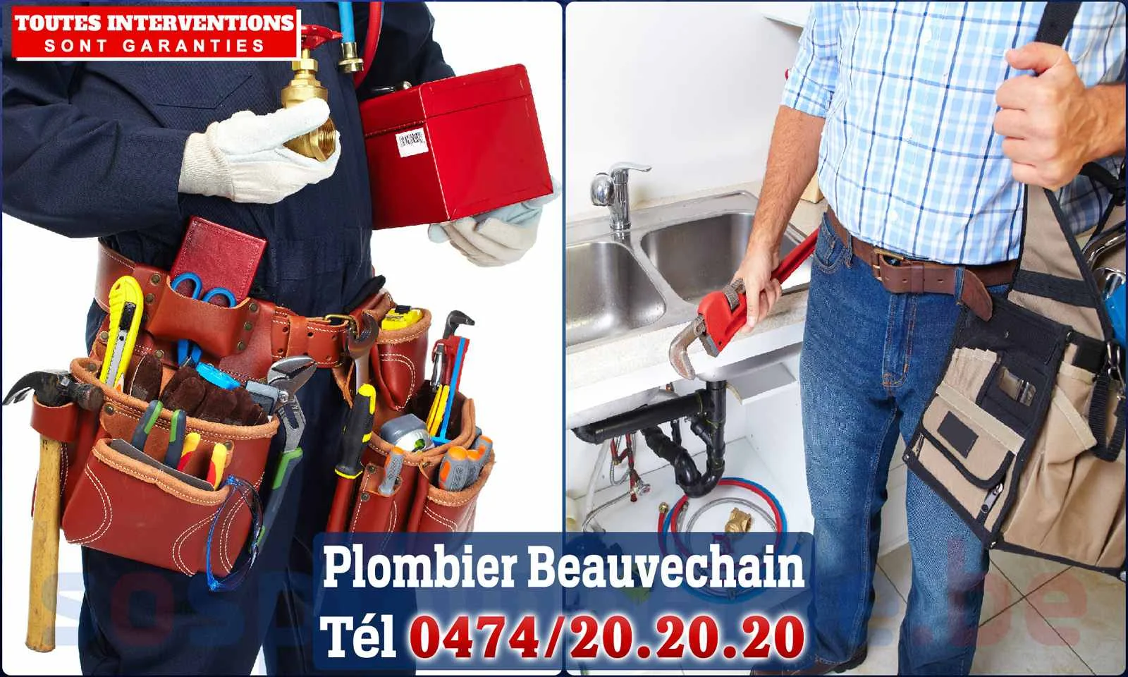 SOS Plomberie - Plombier Beauvechain pour installation et réparation