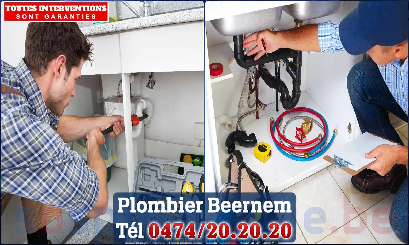 SOS Plomberie - Plombier Beernem pour installation et réparation