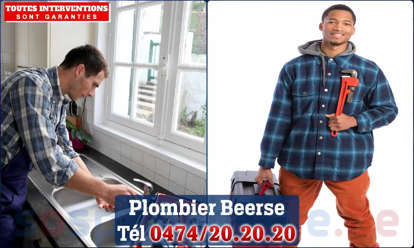 SOS Plomberie - Plombier Beerse pour installation et réparation