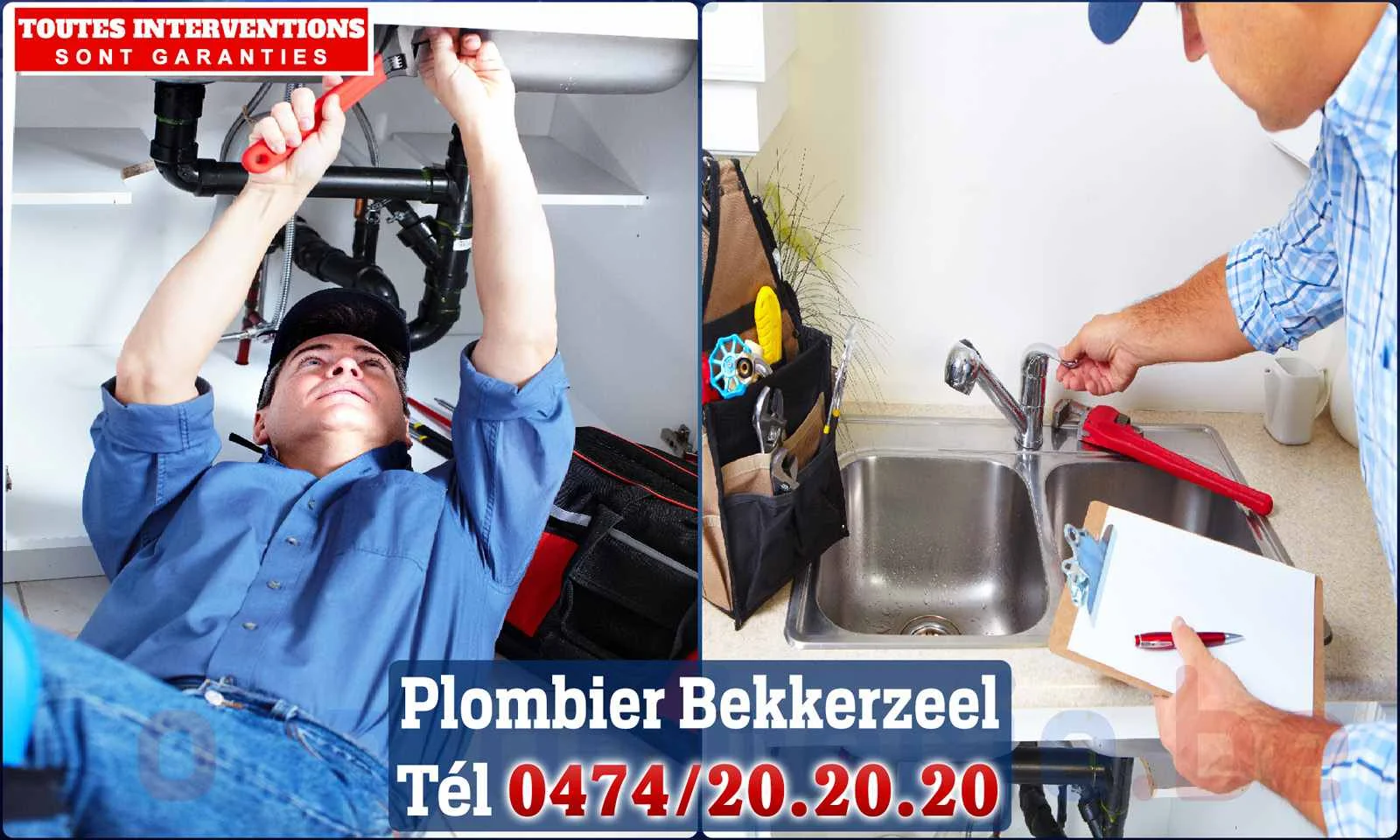 SOS Plomberie - Plombier Bekkerzeel pour installation et
                    réparation