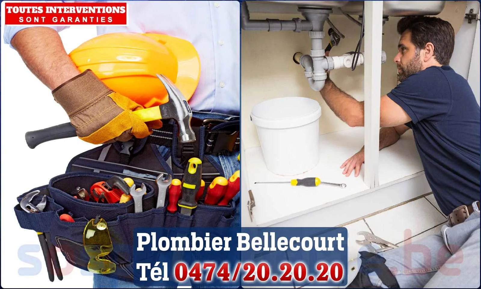 SOS Plomberie - Plombier Bellecourt pour installation et
                    réparation