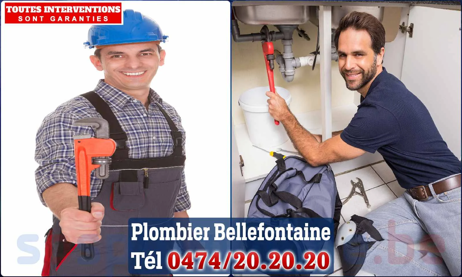 SOS Plomberie - Plombier Bellefontaine pour installation et
                    réparation