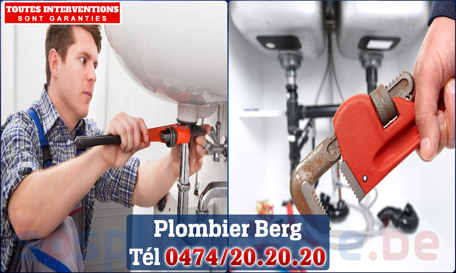 SOS Plomberie - Plombier Berg pour installation et
                    réparation