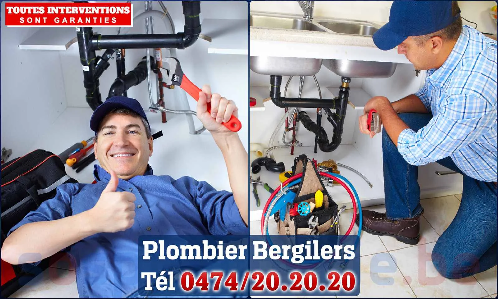 SOS Plomberie - Plombier Bergilers pour installation et
                    réparation