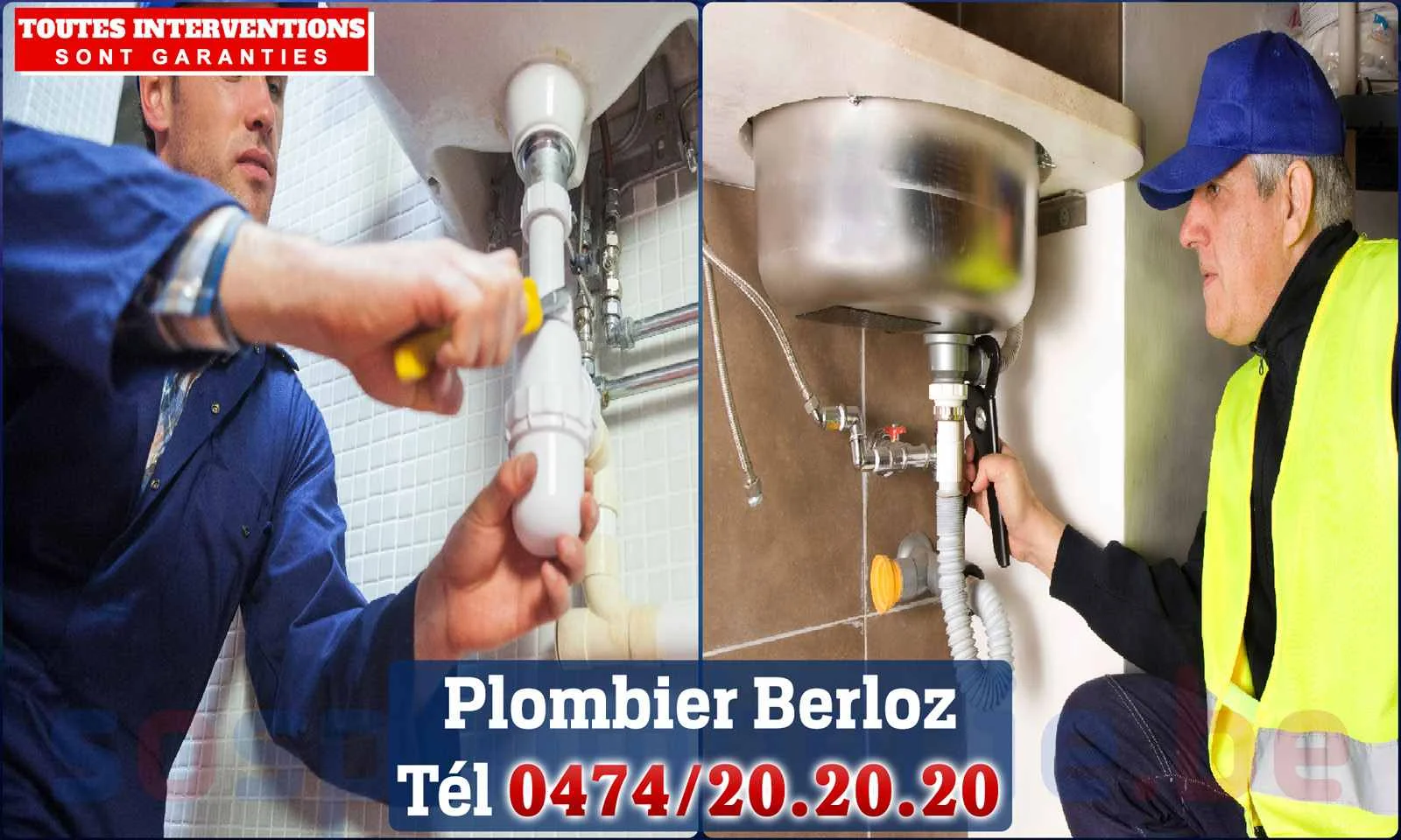 SOS Plomberie - Plombier Berloz pour installation et réparation