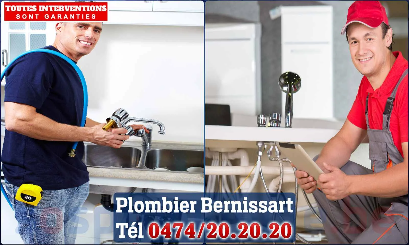 SOS Plomberie - Plombier Bernissart pour installation et réparation