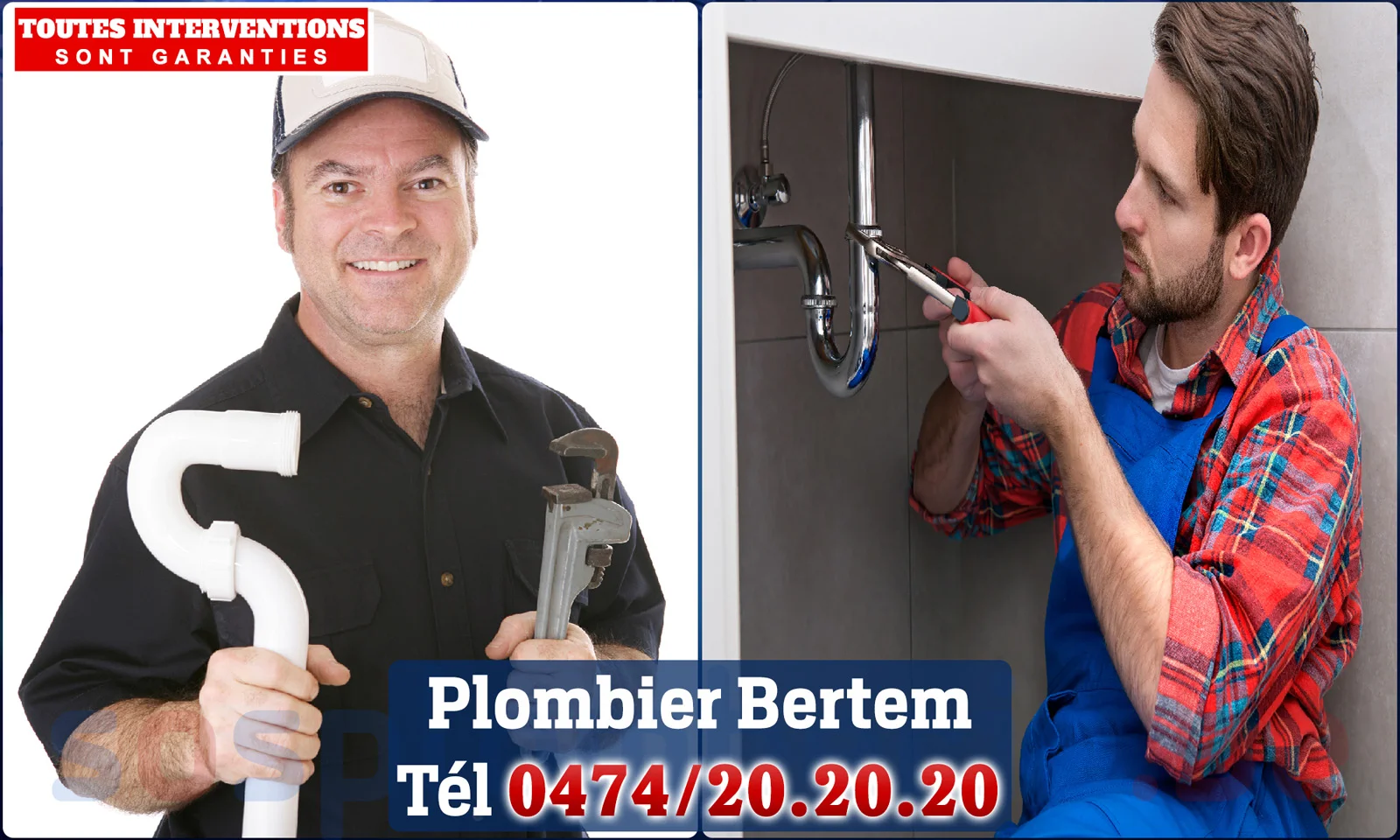 SOS Plomberie - Plombier Bertem pour installation et réparation