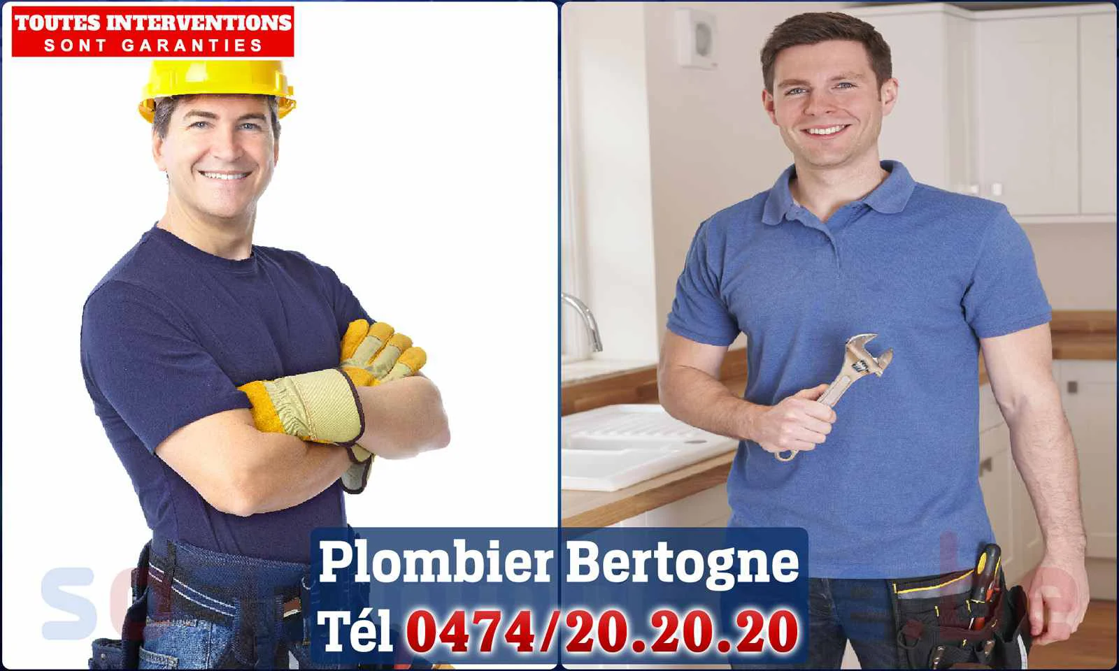 SOS Plomberie - Plombier Bertogne pour installation et
                    réparation