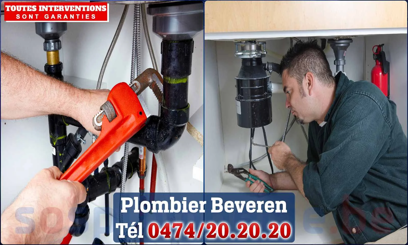 SOS Plomberie - Plombier Beveren pour installation et réparation