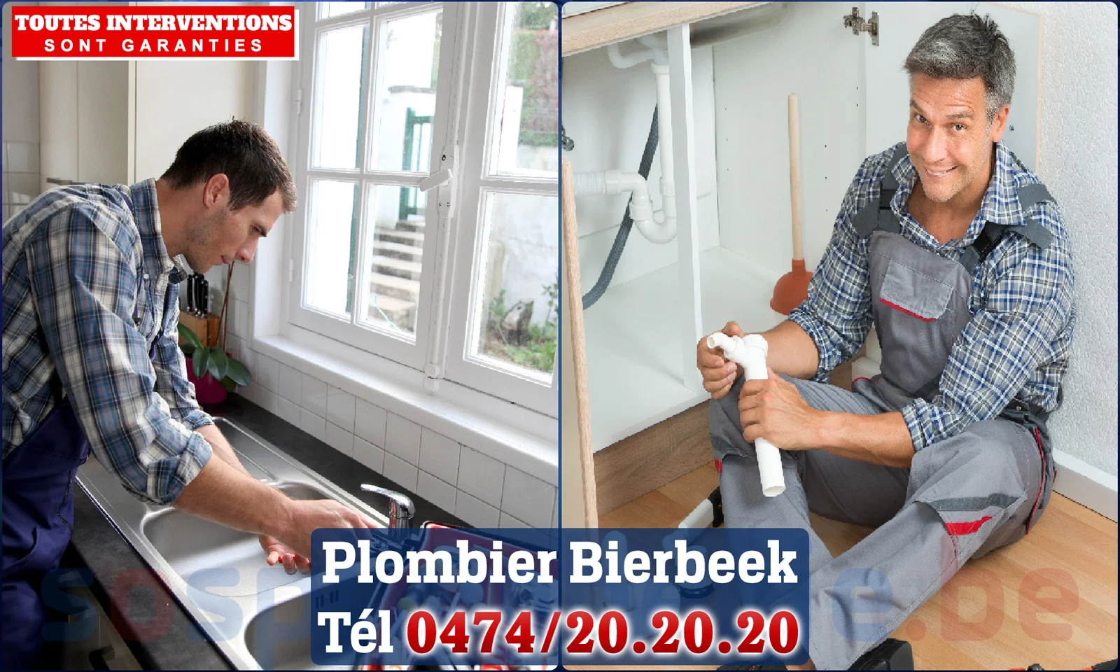 SOS Plomberie - Plombier Bierbeek pour installation et réparation