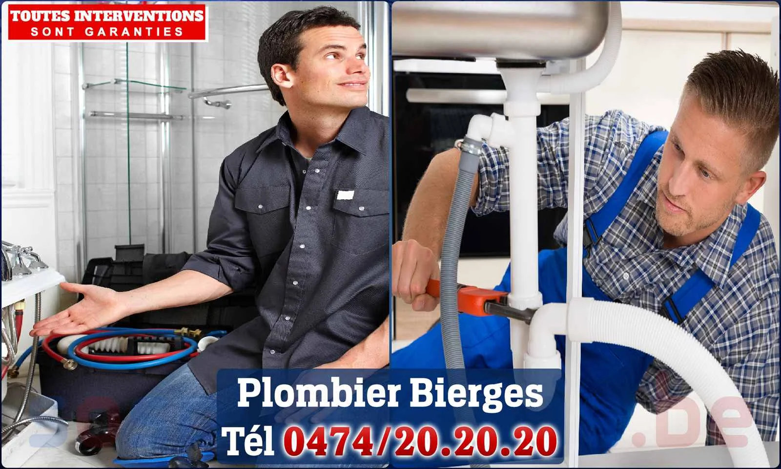 SOS Plomberie - Plombier Bierges pour installation et
                    réparation