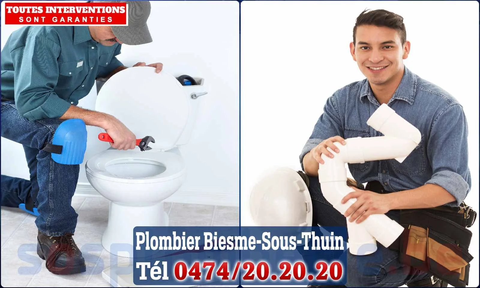 SOS Plomberie - Plombier Biesme-sous-Thuin pour installation et
                    réparation