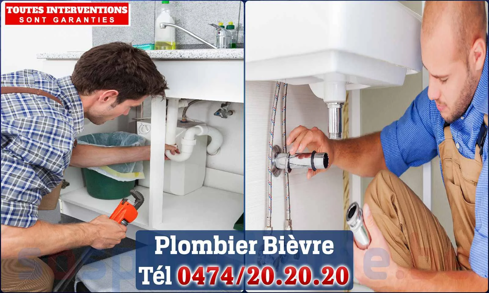 SOS Plomberie - Plombier Bièvre pour installation et réparation