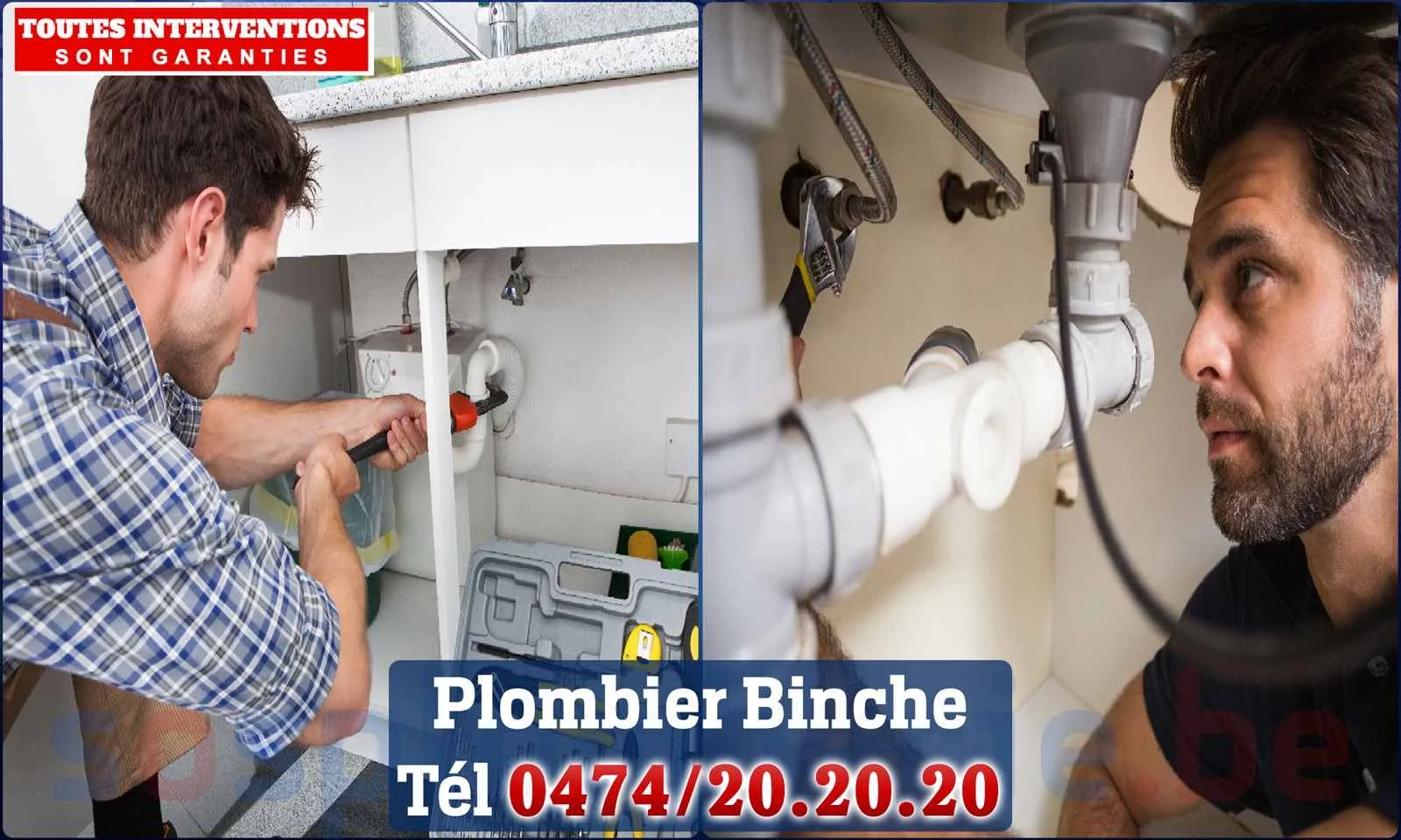 SOS Plomberie - Plombier Binche pour installation et réparation
