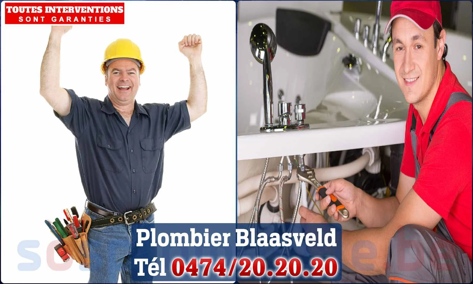 SOS Plomberie - Plombier Blaasveld pour installation et
                    réparation