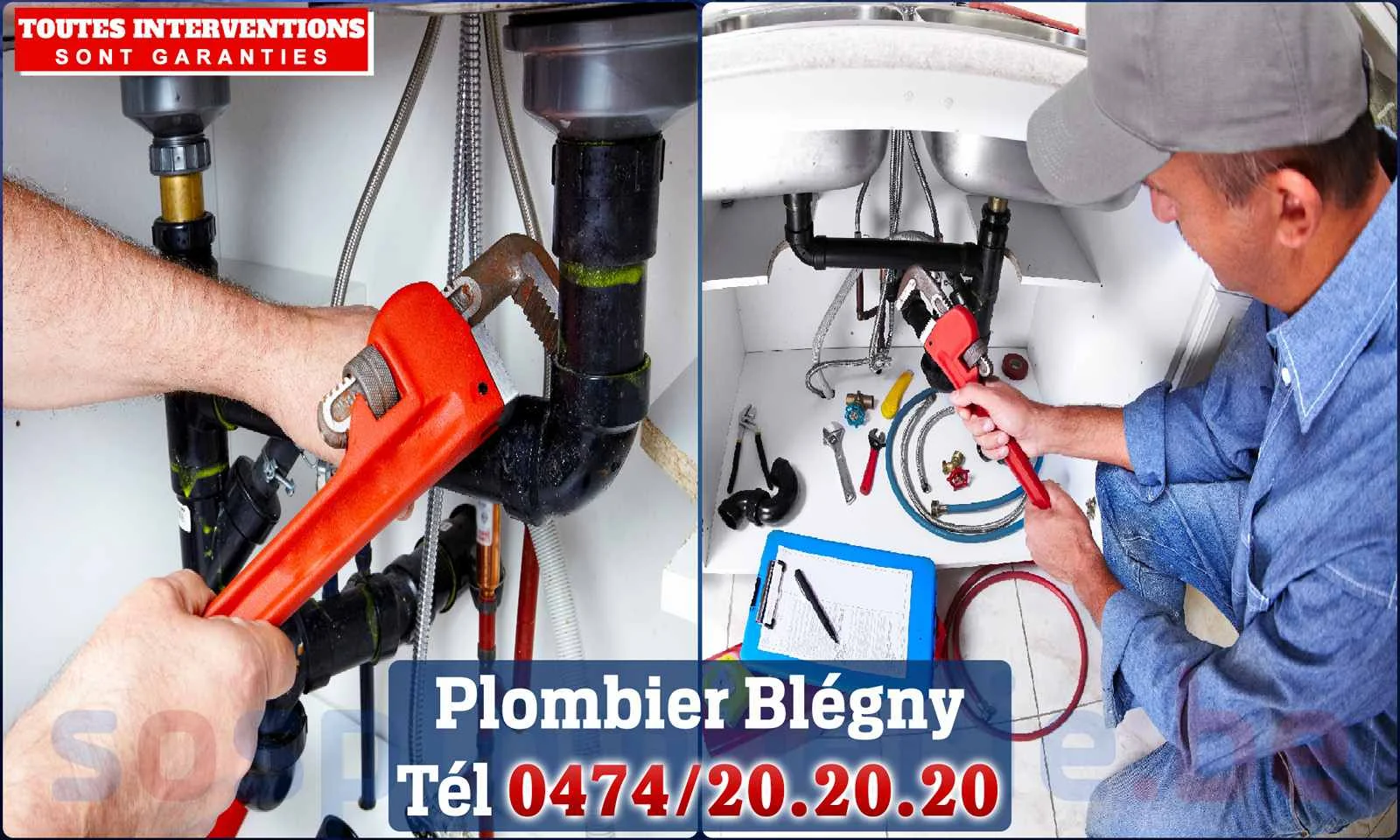 SOS Plomberie - Plombier Blegny pour installation et réparation