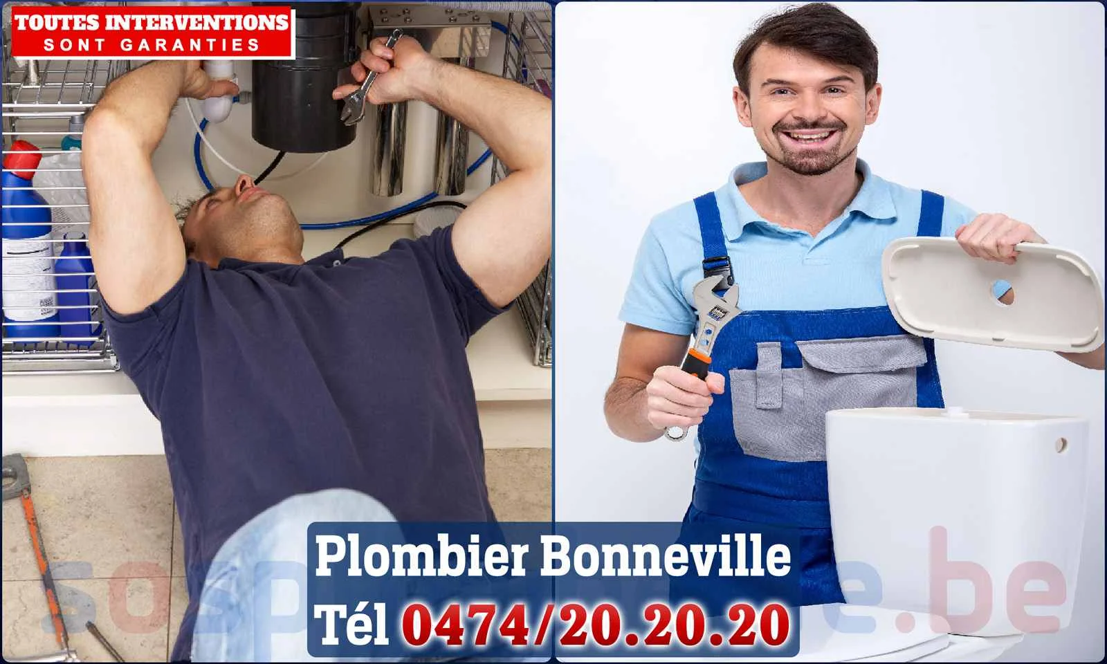 SOS Plomberie - Plombier Bonneville pour installation et
                    réparation