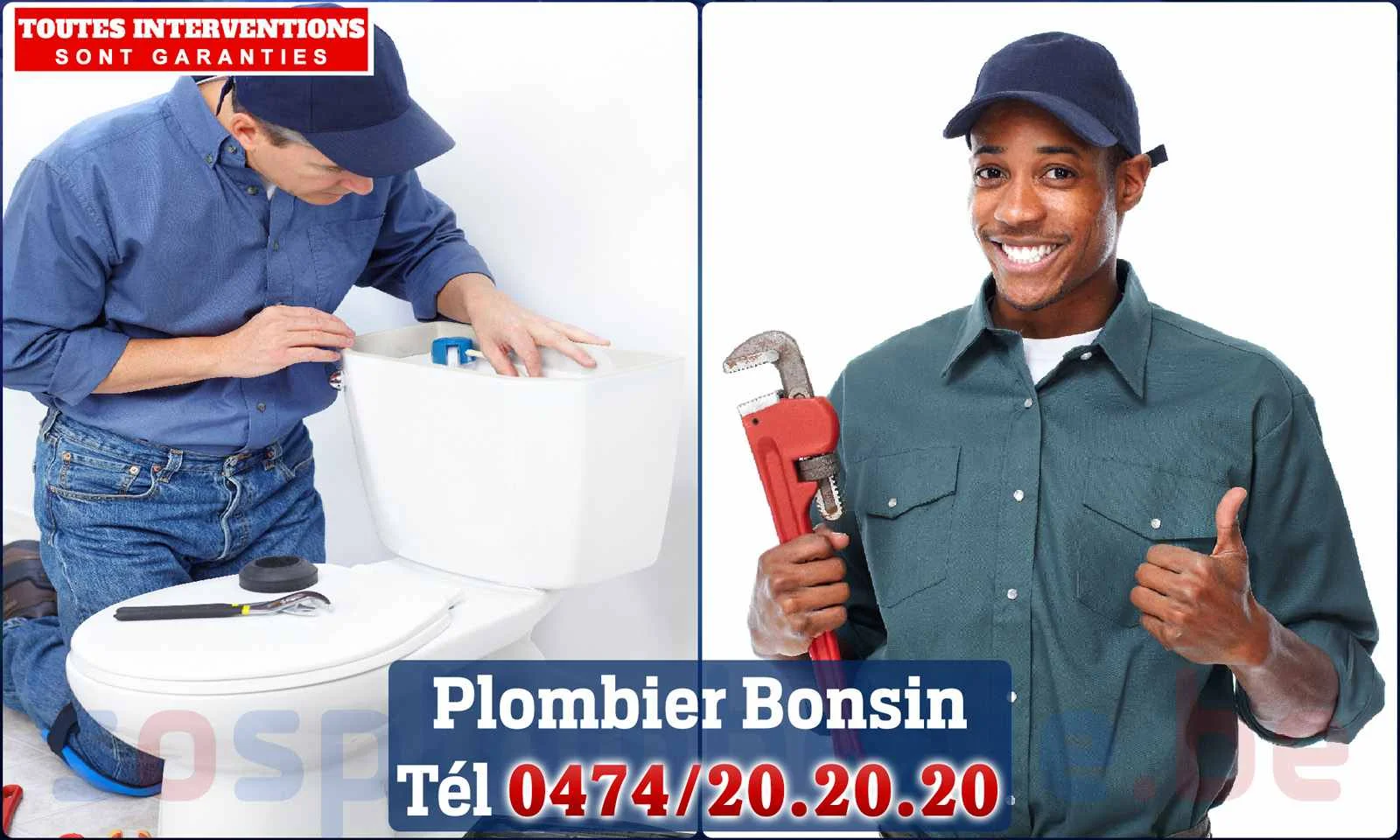 SOS Plomberie - Plombier Bonsin pour installation et
                    réparation