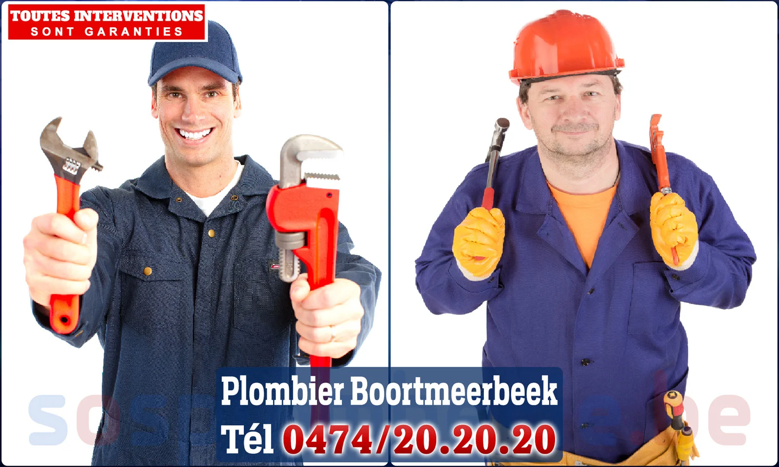 SOS Plomberie - Plombier Boortmeerbeek pour installation et réparation