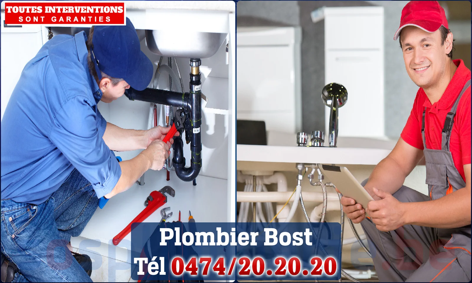 SOS Plomberie - Plombier Bost pour installation et
                    réparation