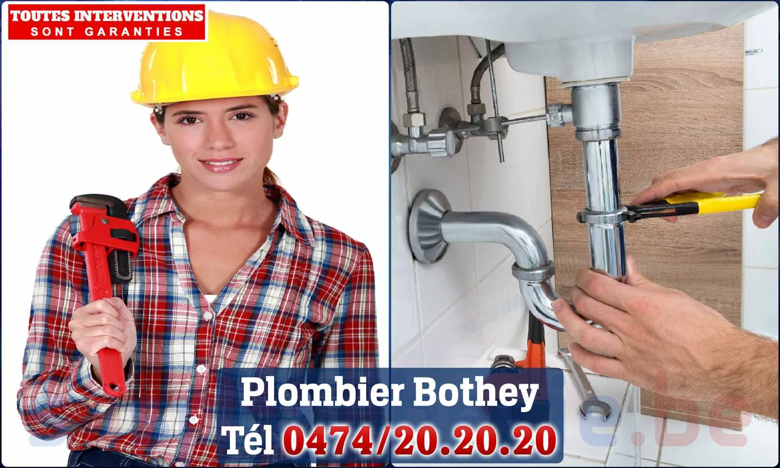 SOS Plomberie - Plombier Bothey pour installation et
                    réparation