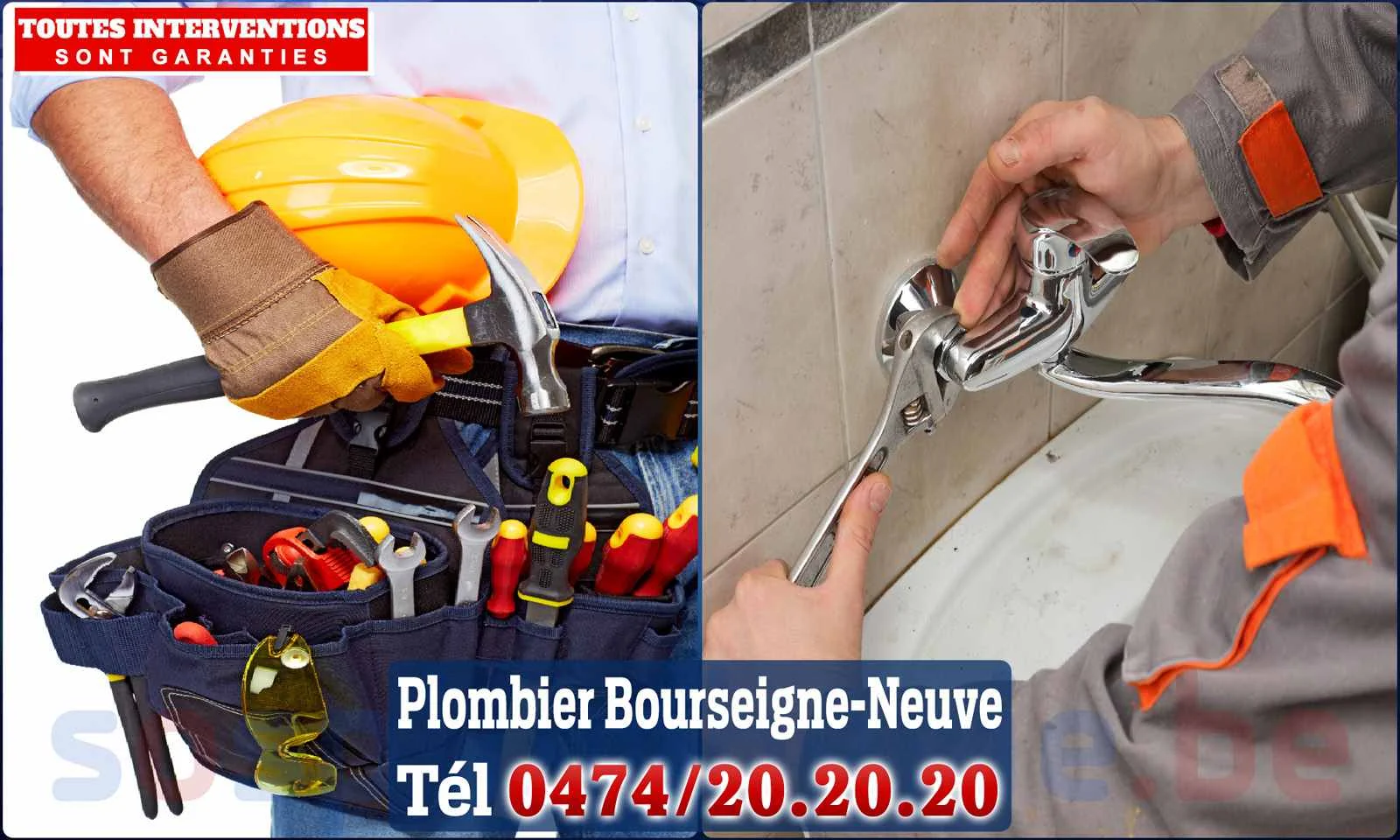 SOS Plomberie - Plombier Bourseigne-Neuve pour installation et
                    réparation