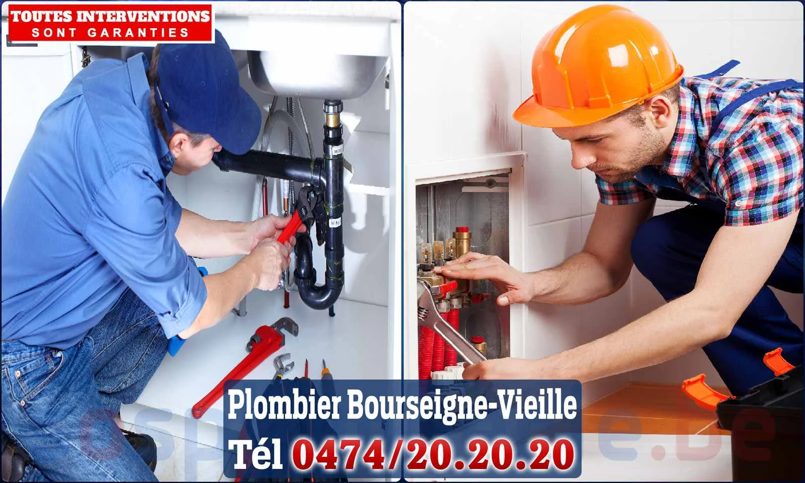 SOS Plomberie - Plombier Bourseigne-Vieille pour installation et
                    réparation