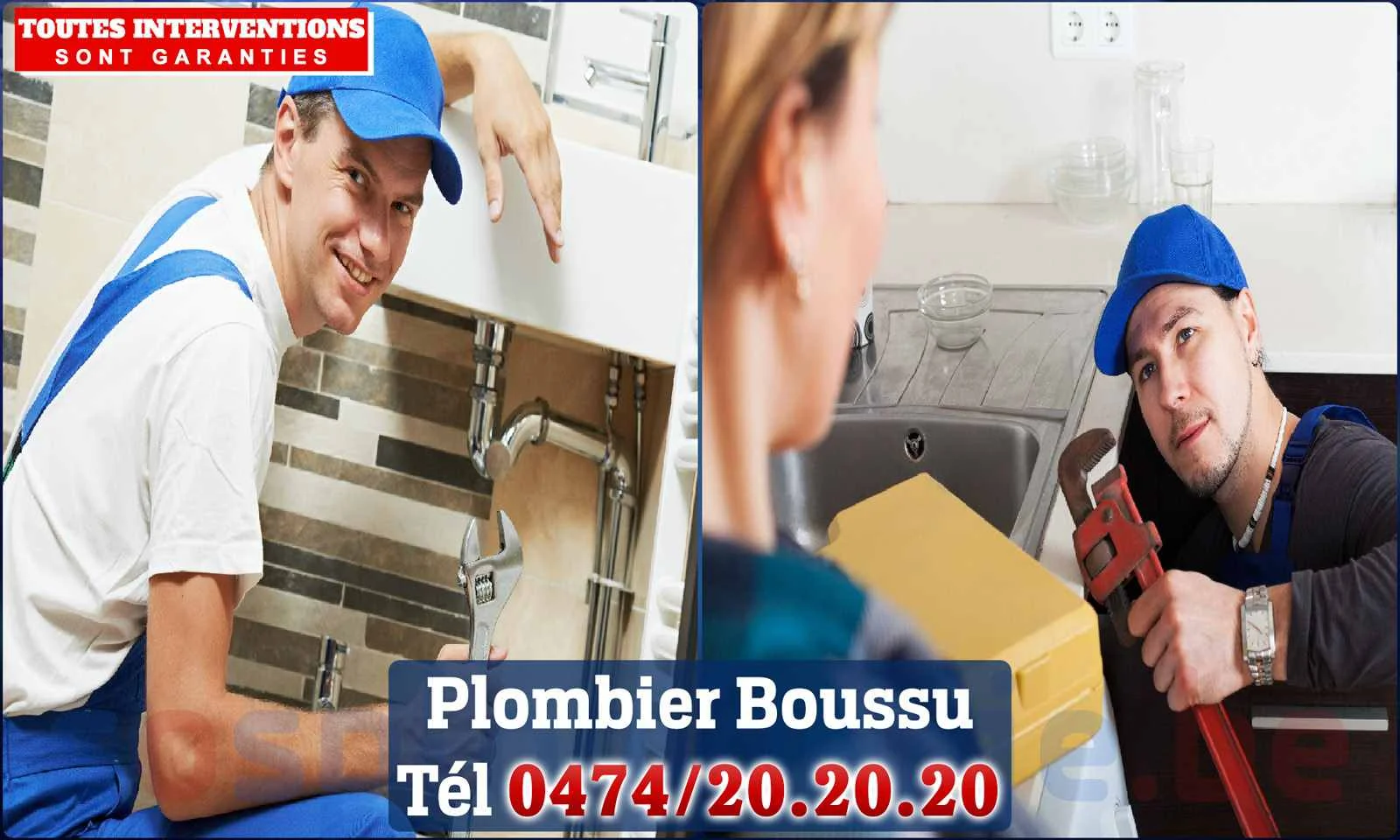SOS Plomberie - Plombier Boussu pour installation et réparation