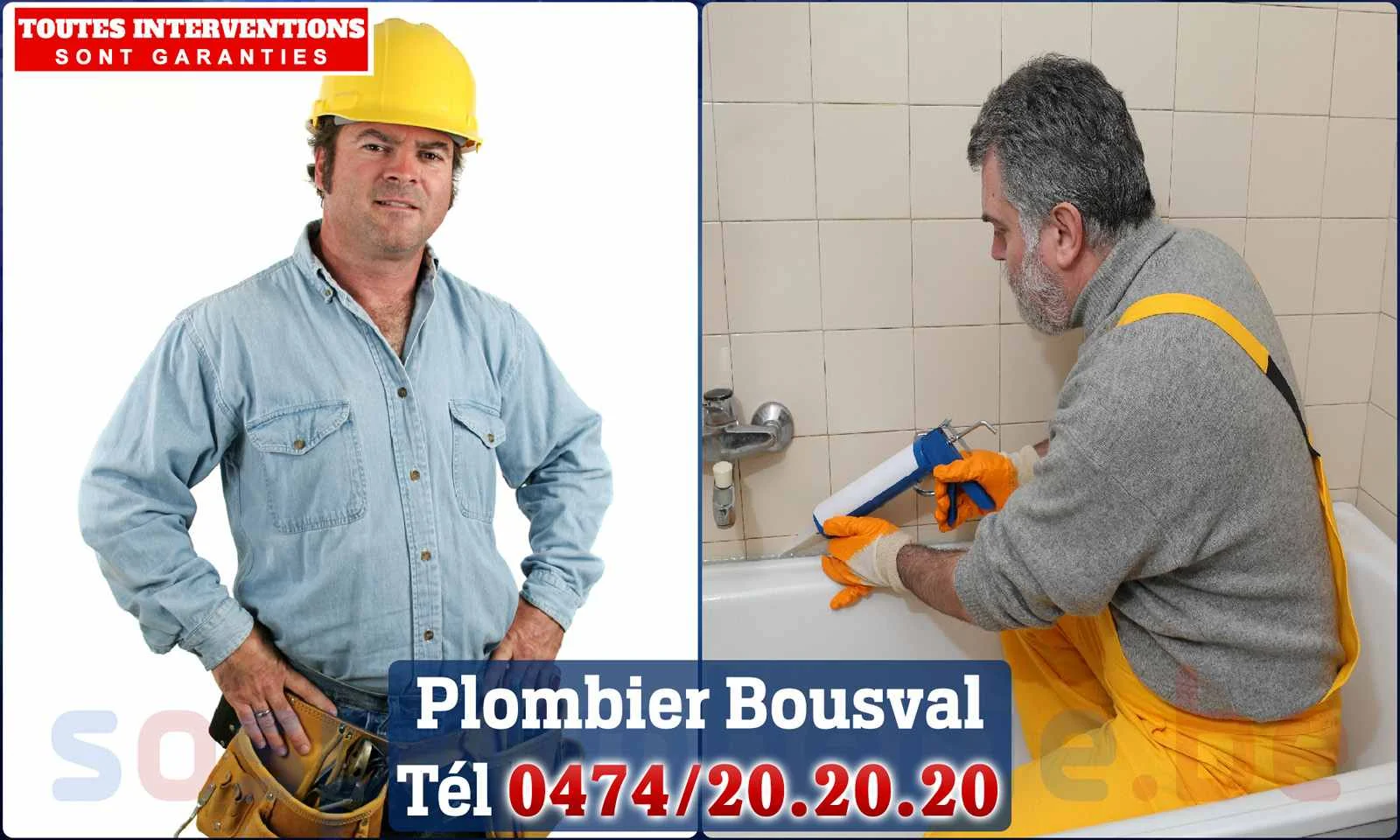 SOS Plomberie - Plombier Bousval pour installation et
                    réparation