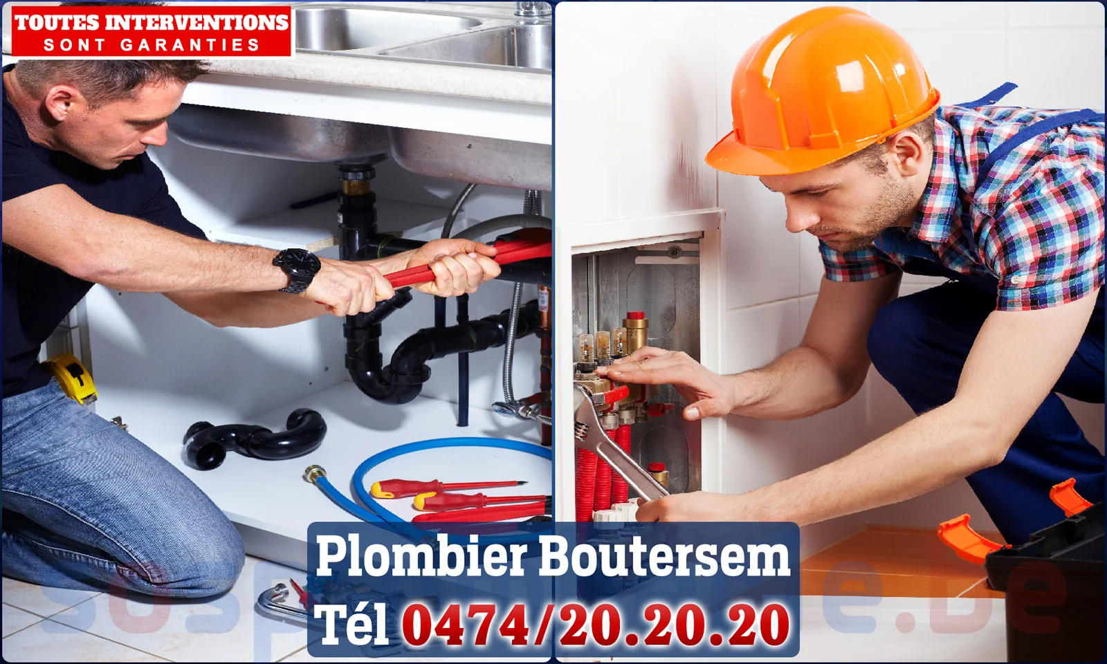 SOS Plomberie - Plombier Boutersem pour installation et réparation