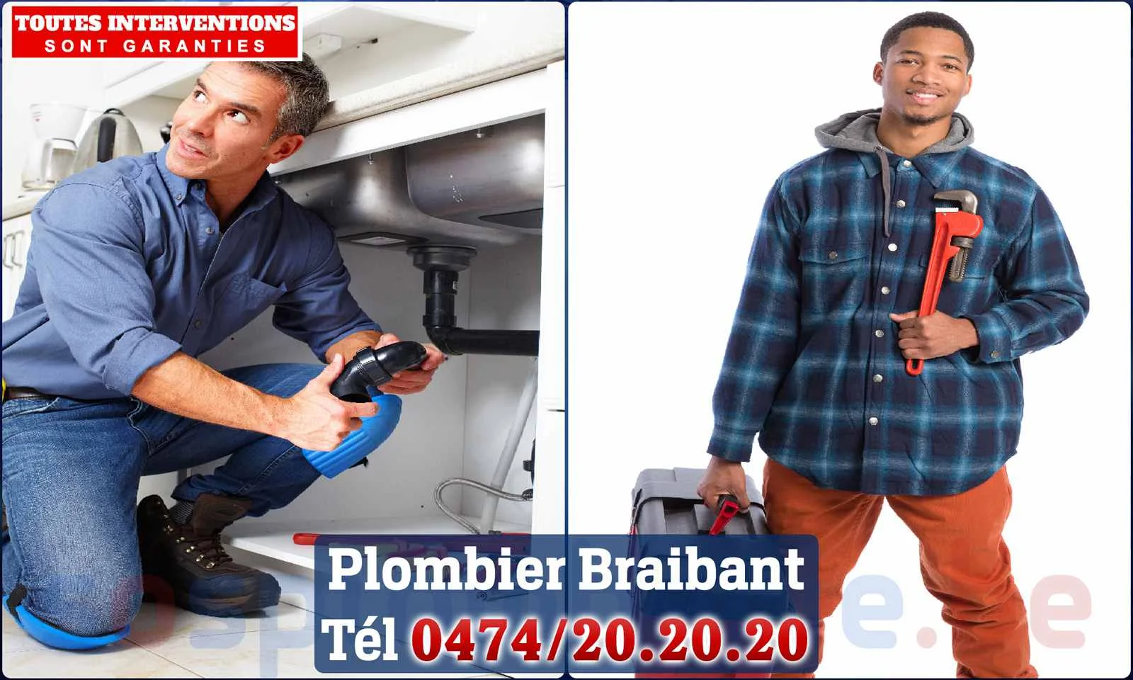 SOS Plomberie - Plombier Braibant pour installation et
                    réparation