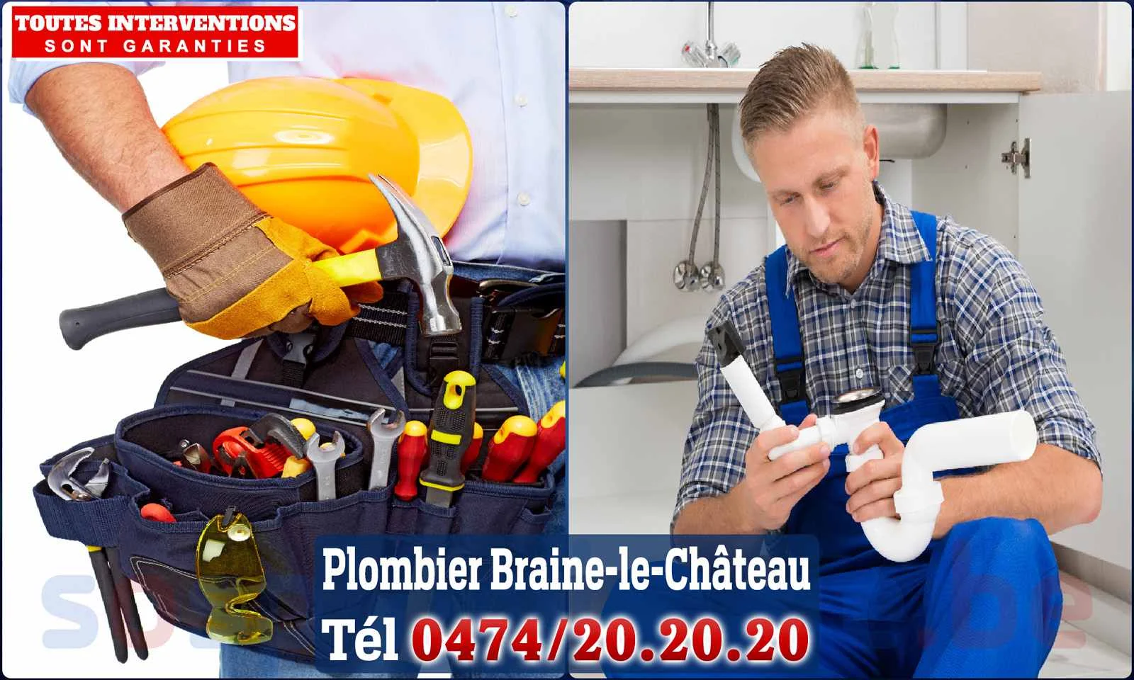 SOS Plomberie - Plombier Braine-Le-Château pour installation et réparation