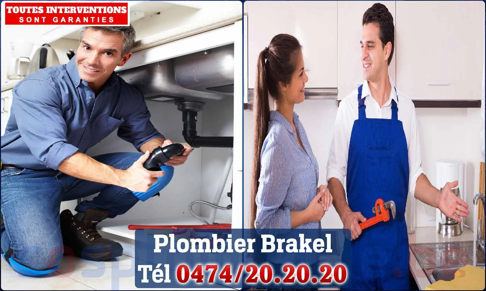 SOS Plomberie - Plombier Brakel pour installation et réparation