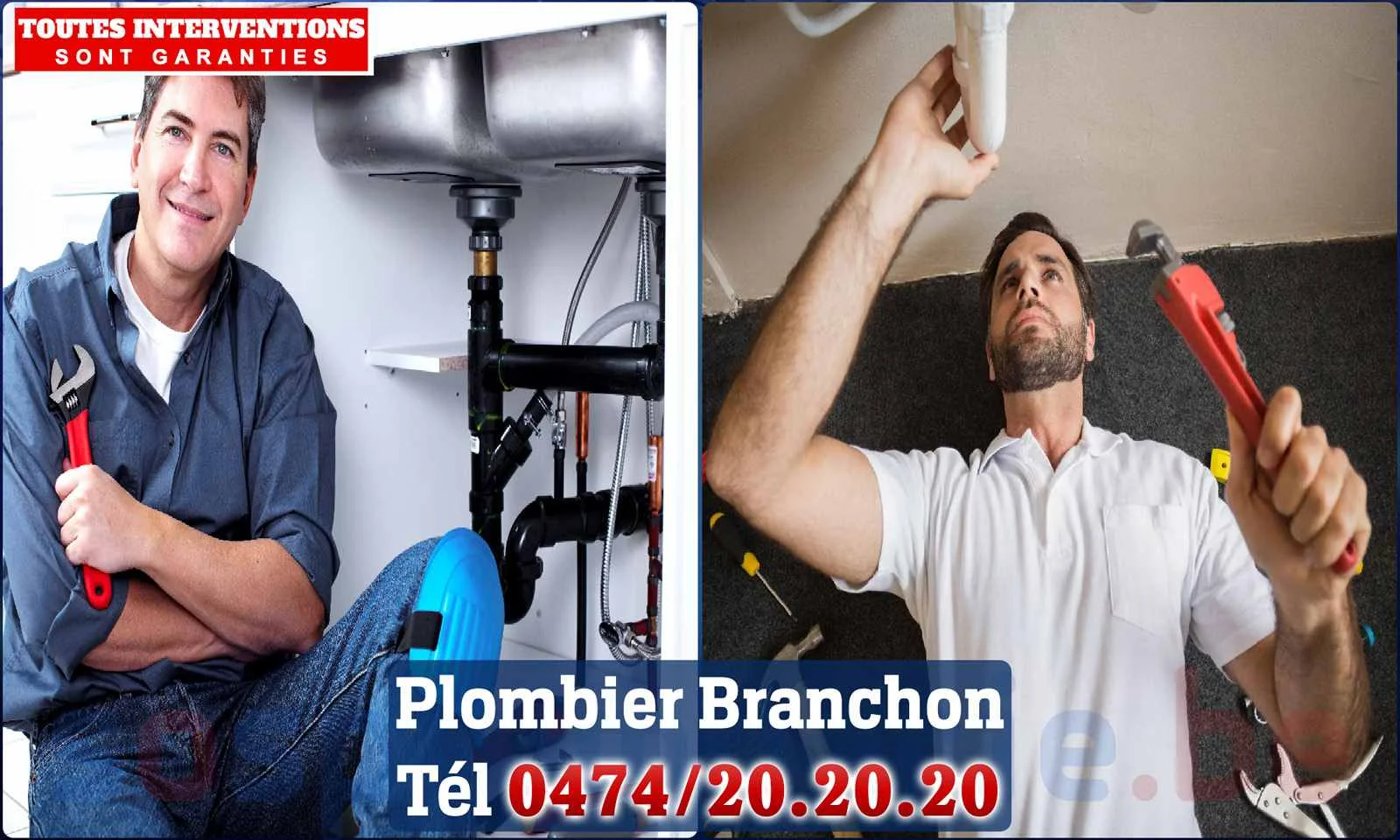 SOS Plomberie - Plombier Branchon pour installation et
                    réparation