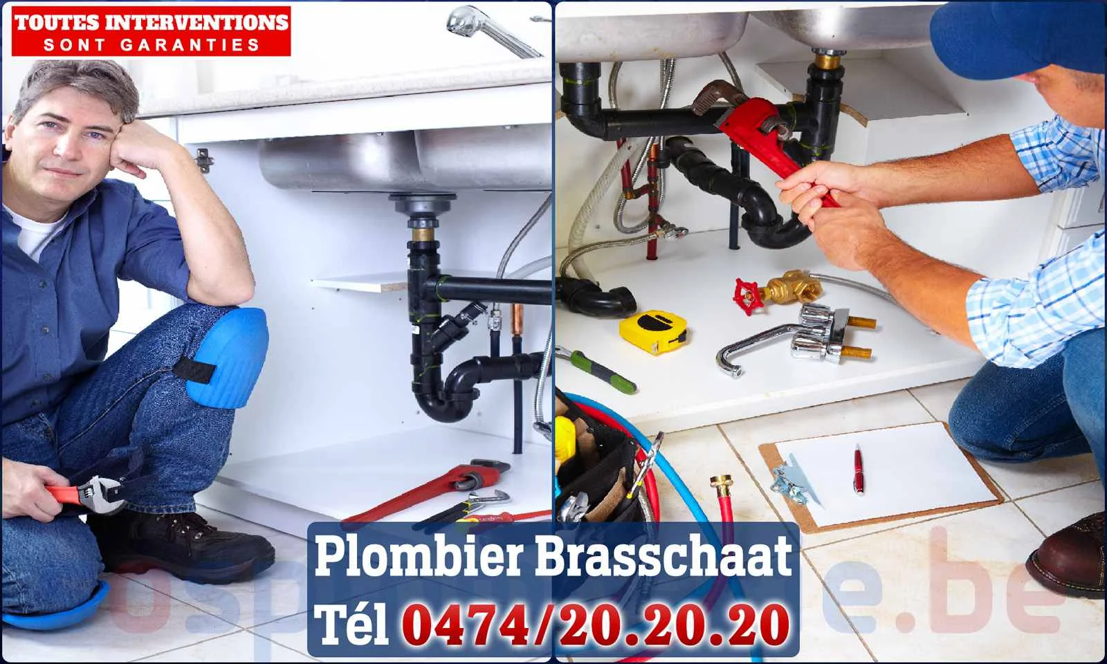 SOS Plomberie - Plombier Brasschaat pour installation et réparation