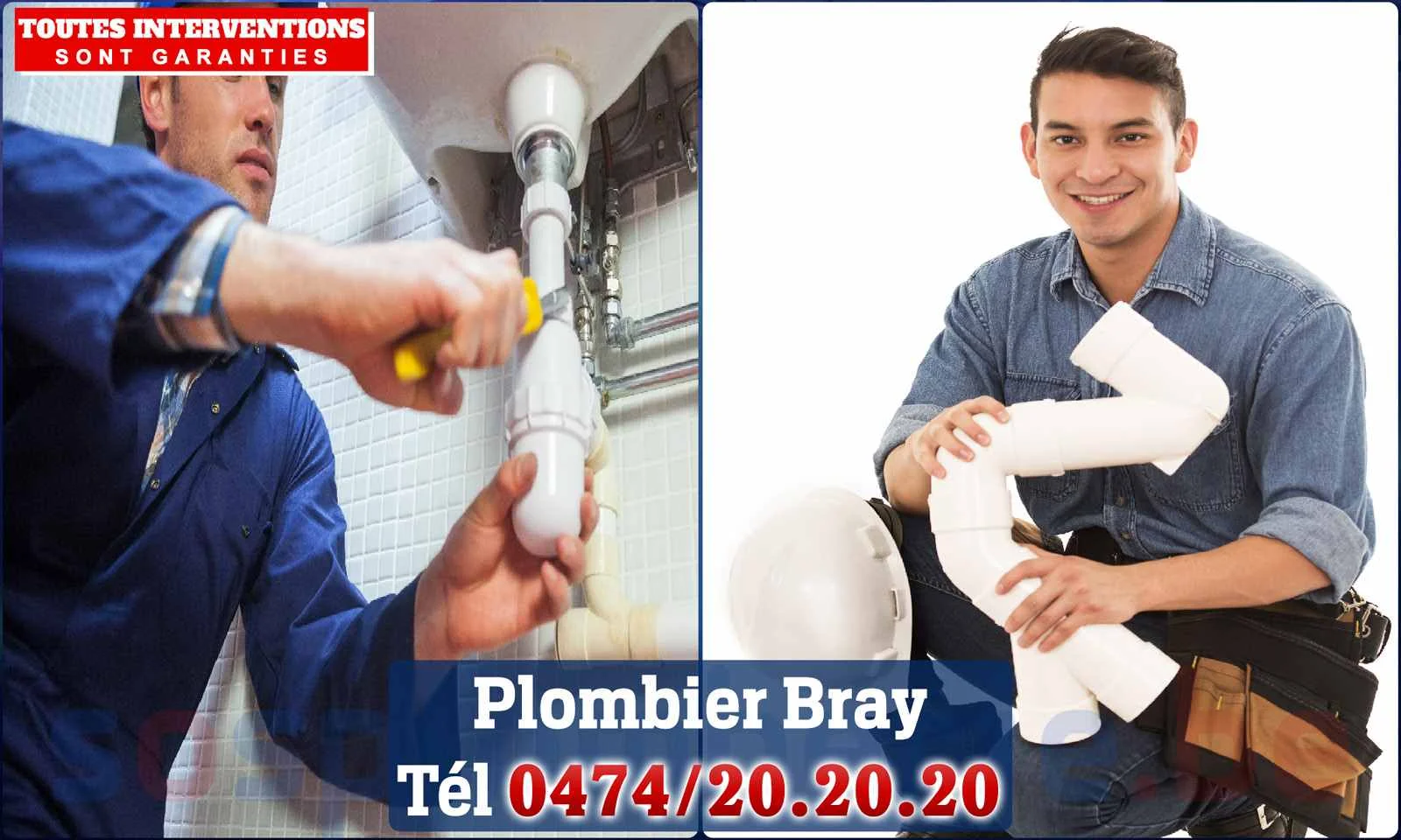 SOS Plomberie - Plombier Bray pour installation et
                    réparation