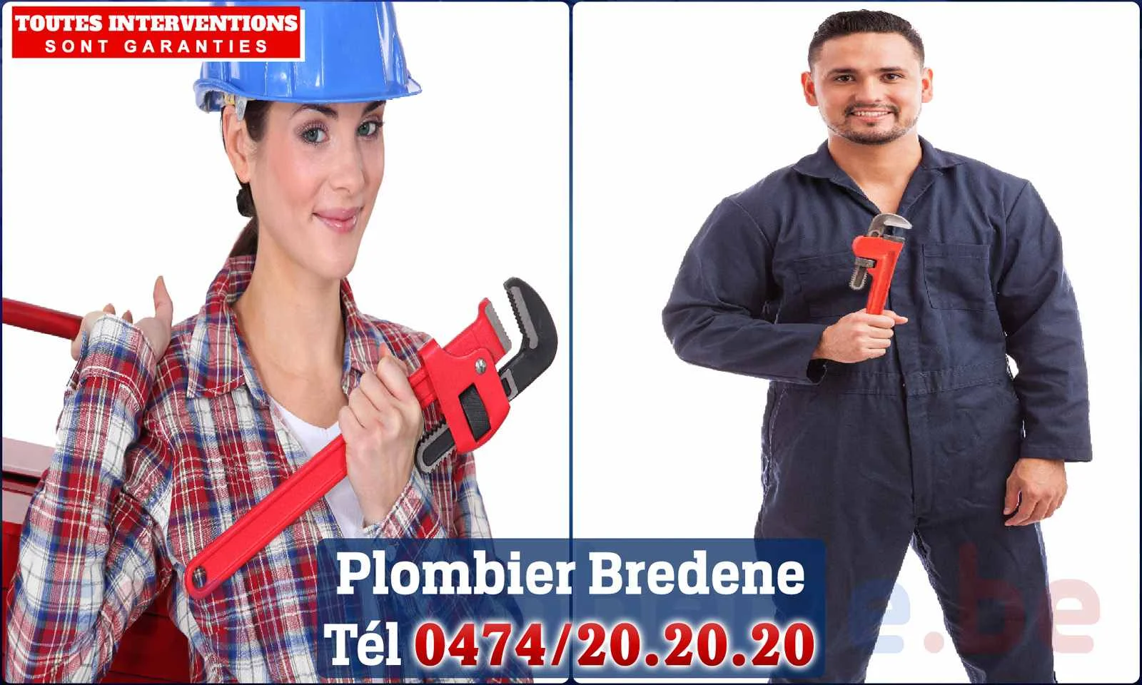 SOS Plomberie - Plombier Bredene pour installation et réparation