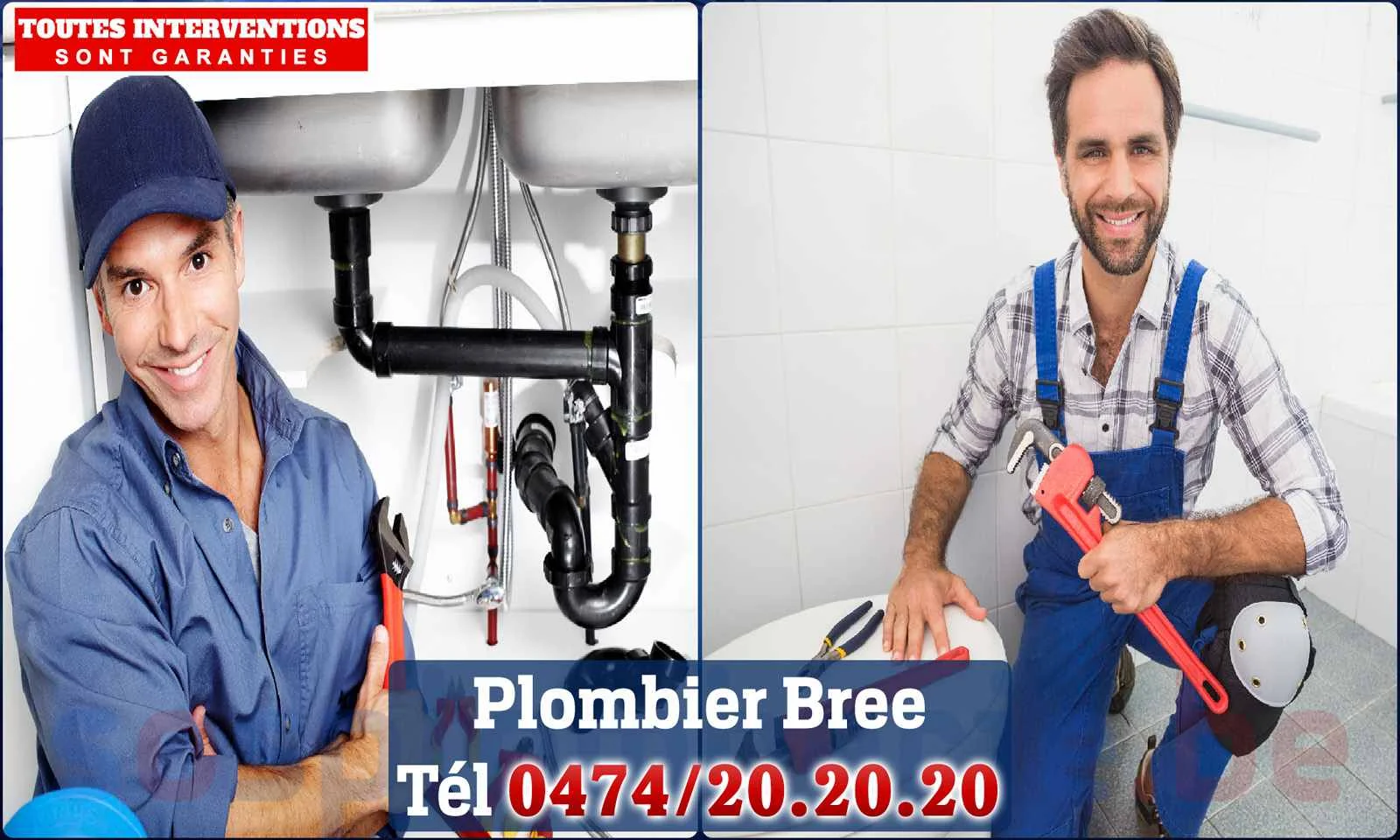 SOS Plomberie - Plombier Bree pour installation et réparation